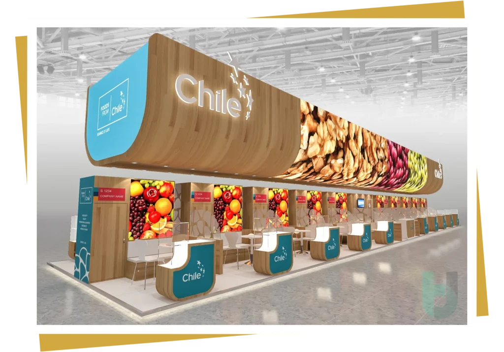 Country Pavilion Booth Design