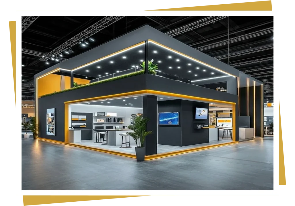 Double-Decker Booth design