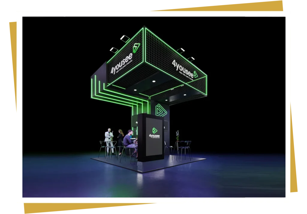Hybrid Exhibit booth design