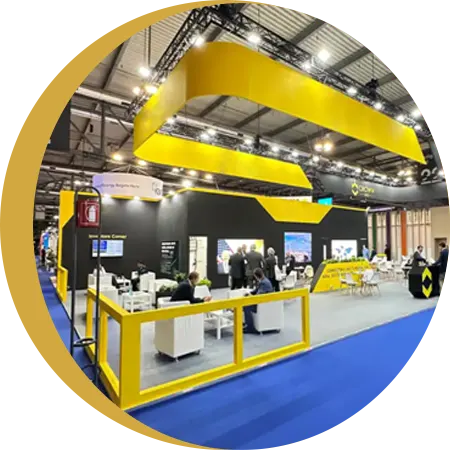 Hybrid booth Design & Builder in USA