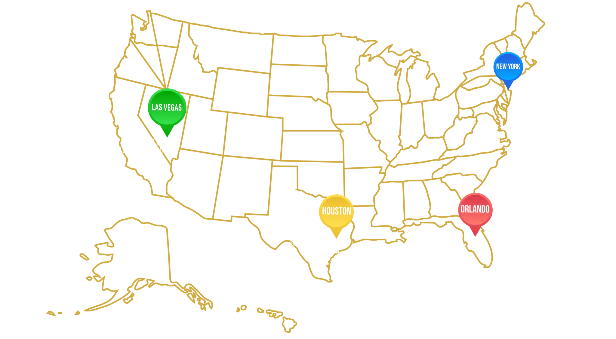 Los Vegas Map USA